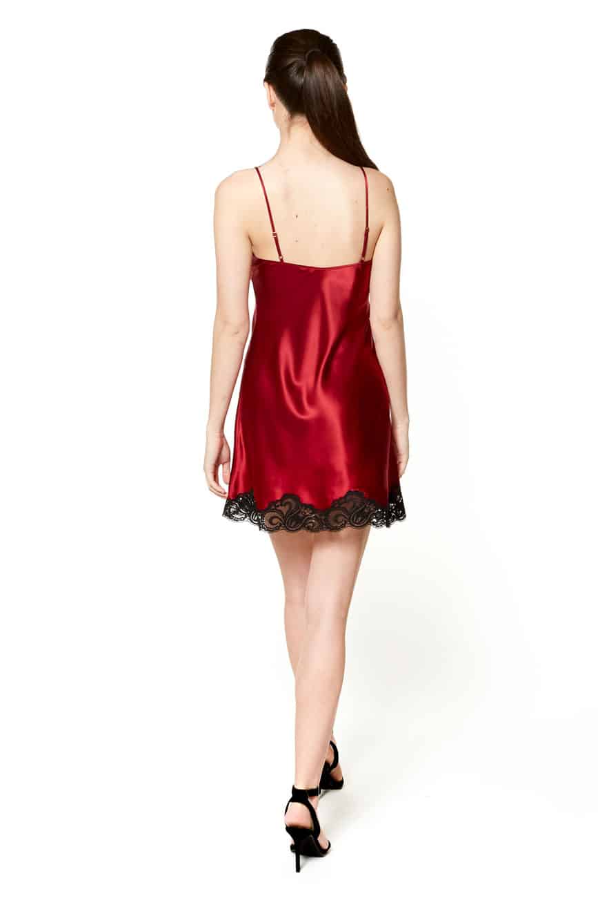 Valentina Chemise - Christine Silk Lingerie & Loungewear