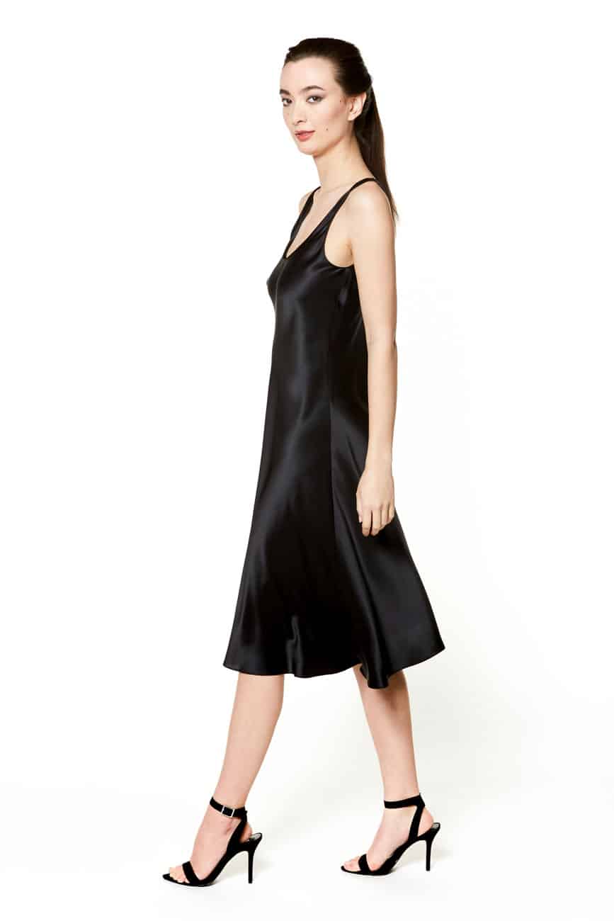 Willa Tank Gown - Christine Silk Lingerie & Loungewear