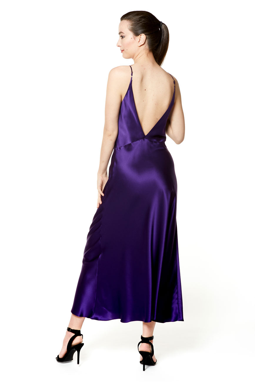 Silken Gown - Christine Silk Lingerie & Loungewear
