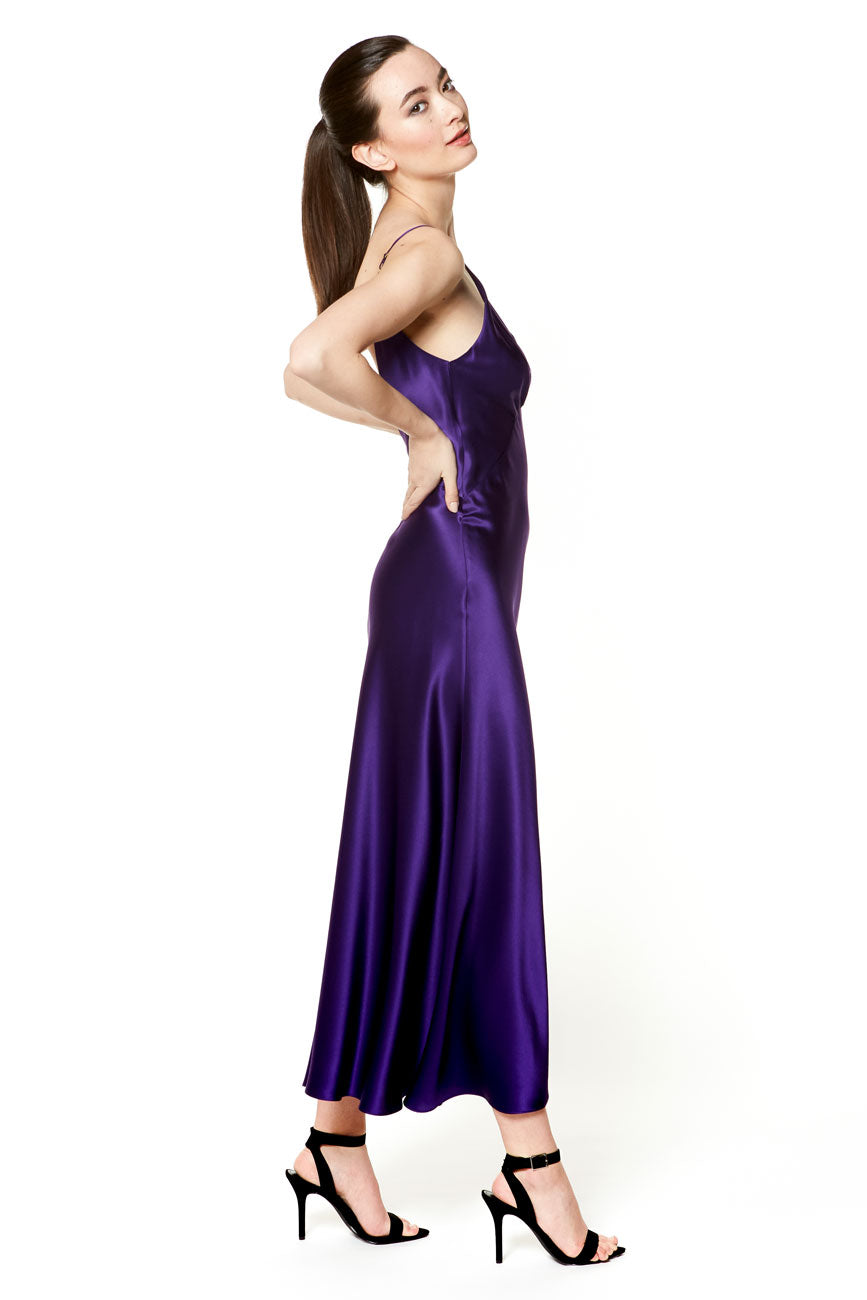 Silken Gown - Christine Silk Lingerie & Loungewear