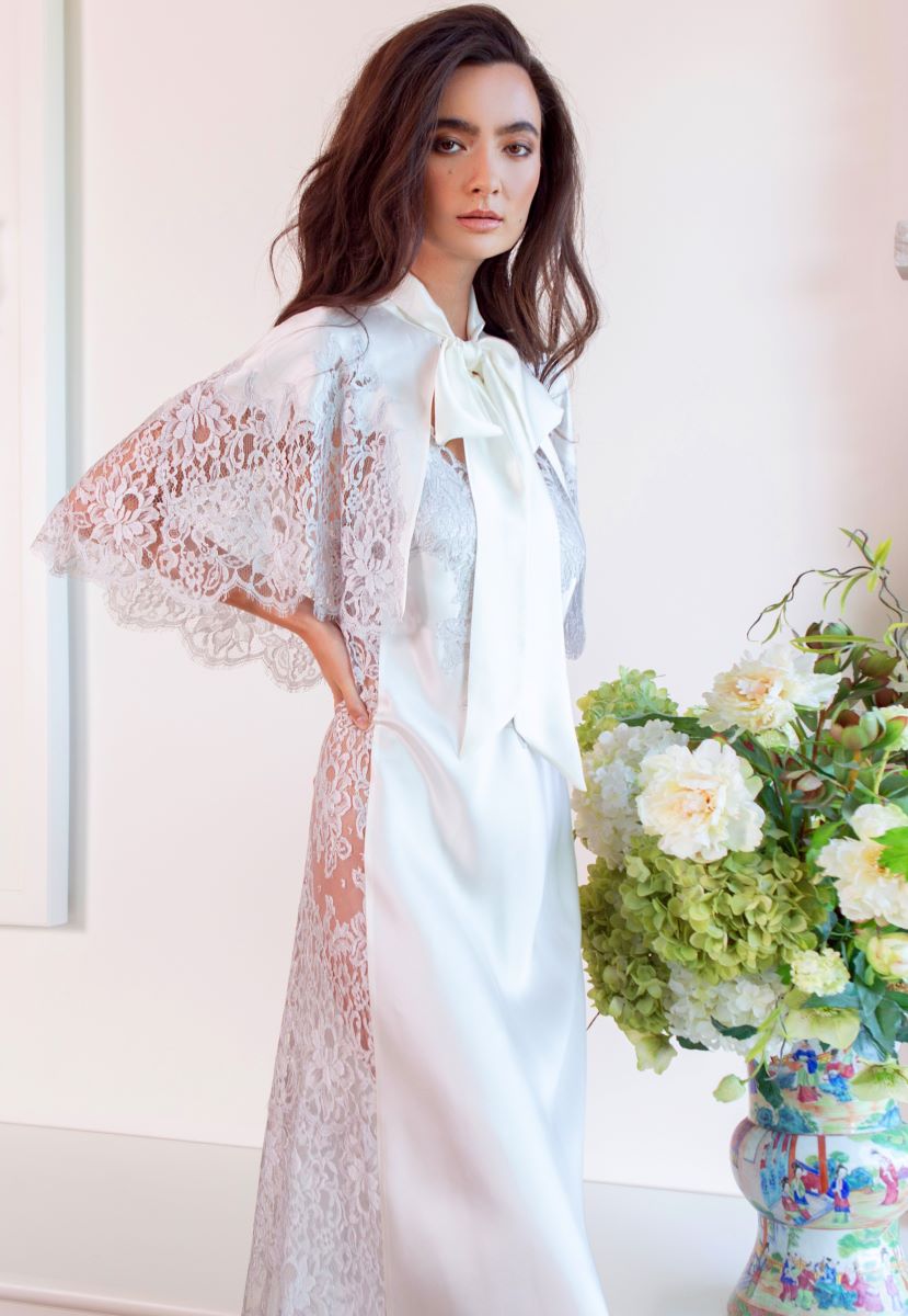 Davina Gown - Christine Silk Lingerie & Loungewear