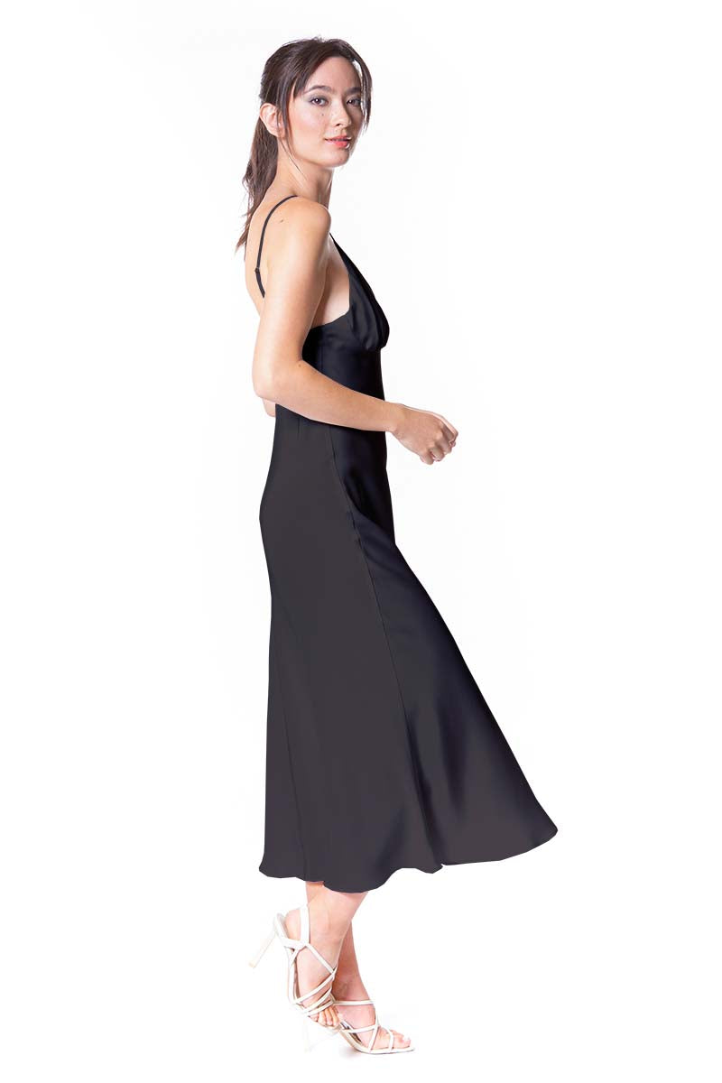 Meghan Luxe Crepe Gown - Christine Silk Lingerie & Loungewear