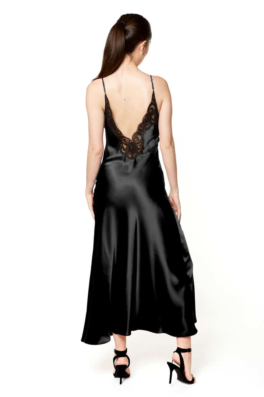 Valentina Slip Gown - Christine Silk Lingerie & Loungewear