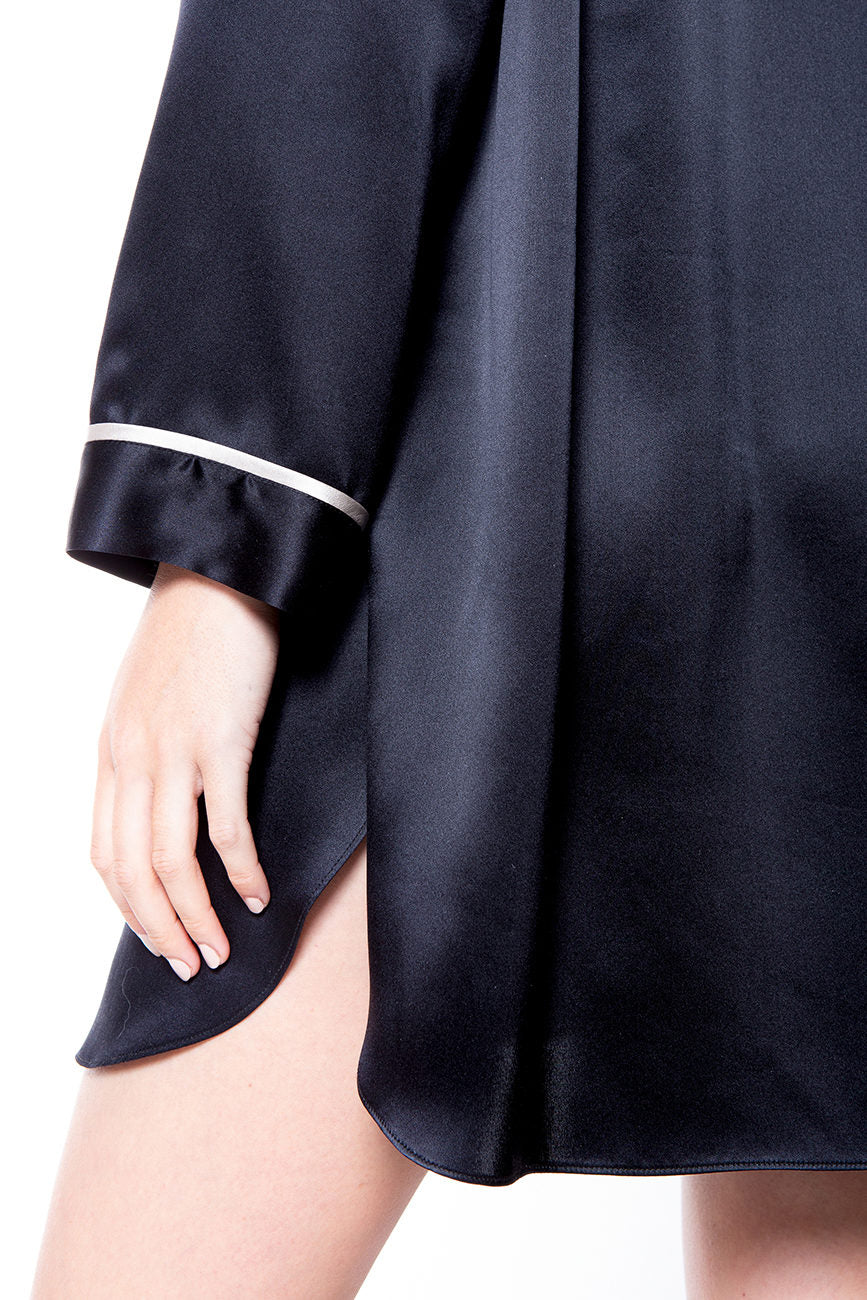 Chloe Nightshirt - Christine Silk Lingerie & Loungewear