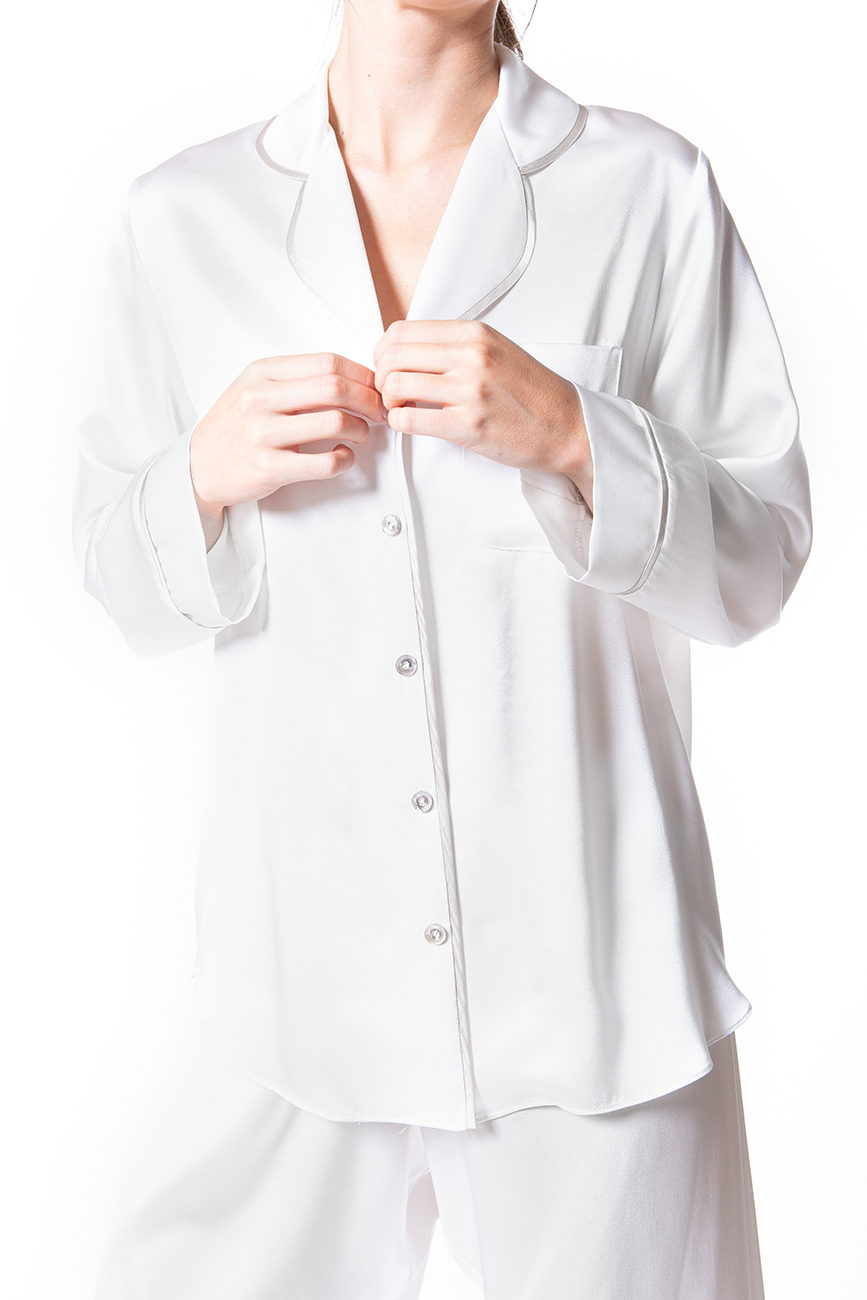 Chloe Pajama - Christine Silk Lingerie & Loungewear