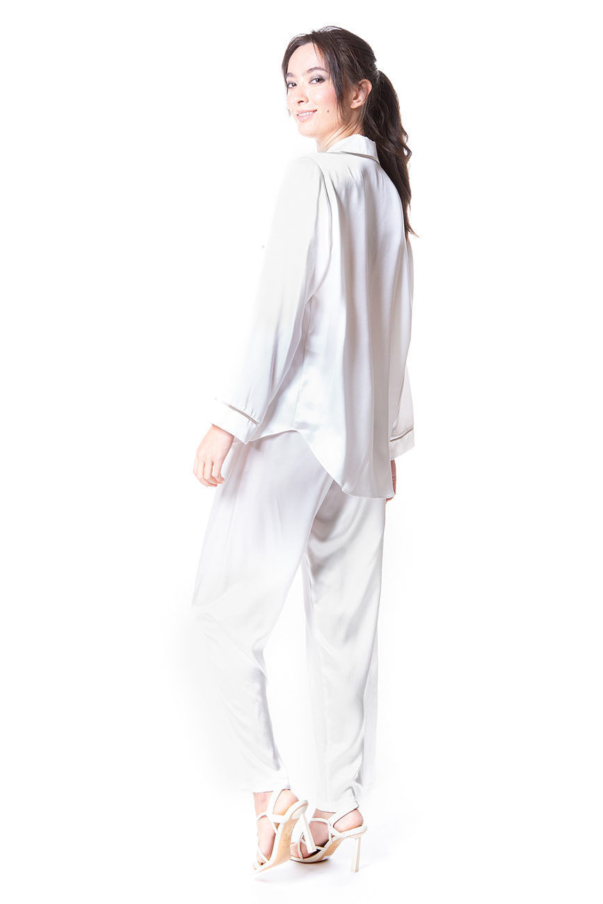 Chloe Pajama - Christine Silk Lingerie & Loungewear