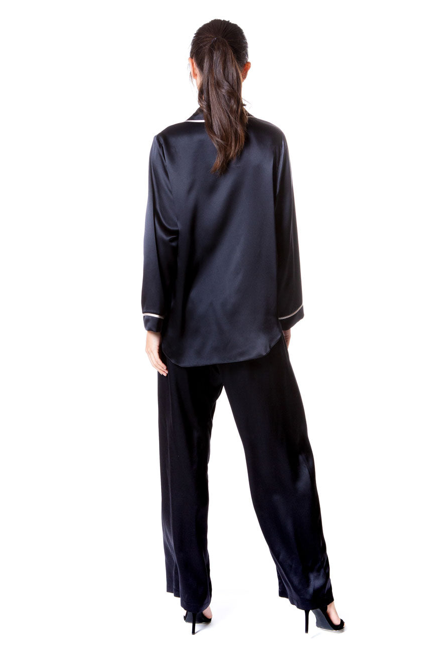 Chloe Pajama - Christine Silk Lingerie & Loungewear