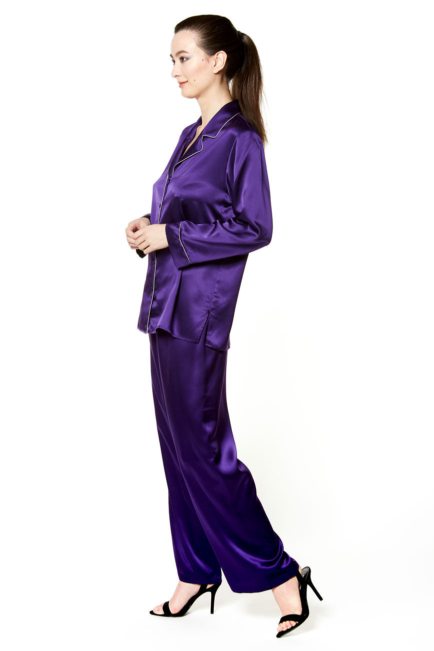 Classic Pajama - Christine Silk Lingerie & Loungewear