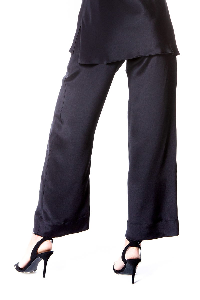 Luxe Crepe Lounge Pant - Christine Silk Lingerie & Loungewear