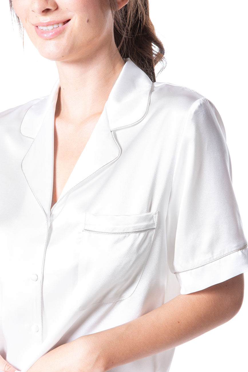 Piper Pajama - Christine Silk Lingerie & Loungewear