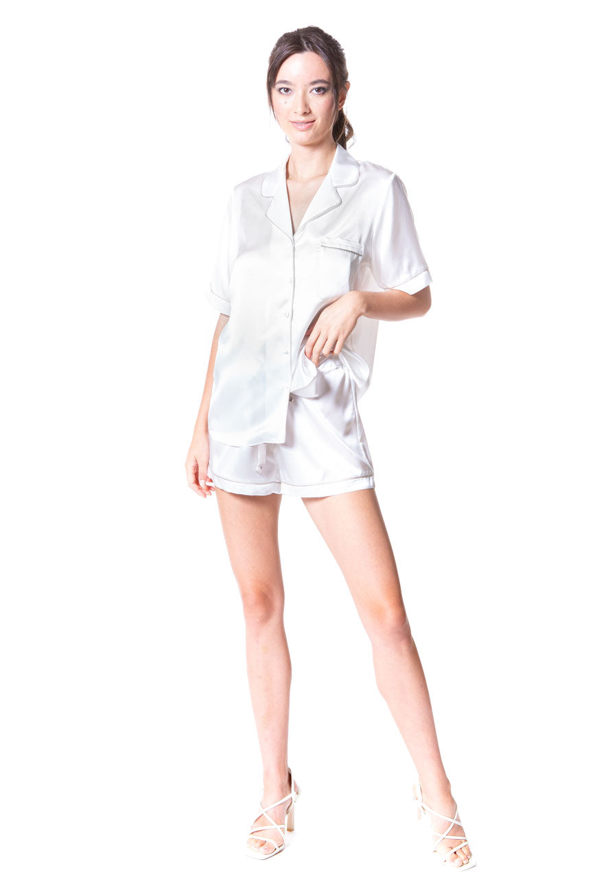 Piper Pajama - Christine Silk Lingerie & Loungewear