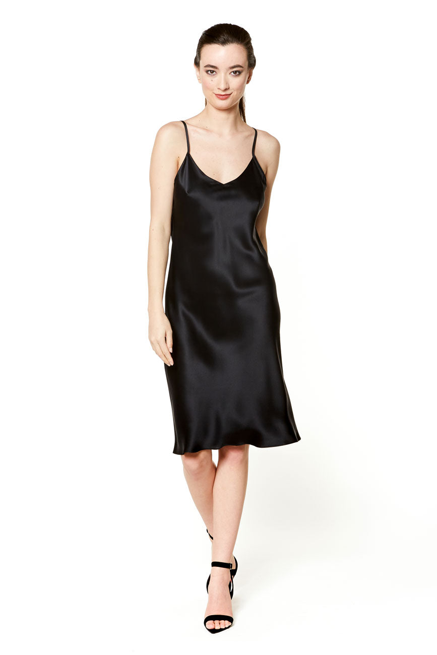 Eydn Slip Chemise - Christine Silk Lingerie & Loungewear