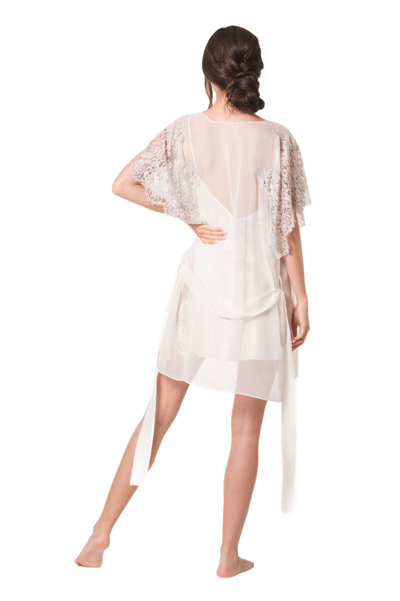 Davina Short Chiffon Wrap