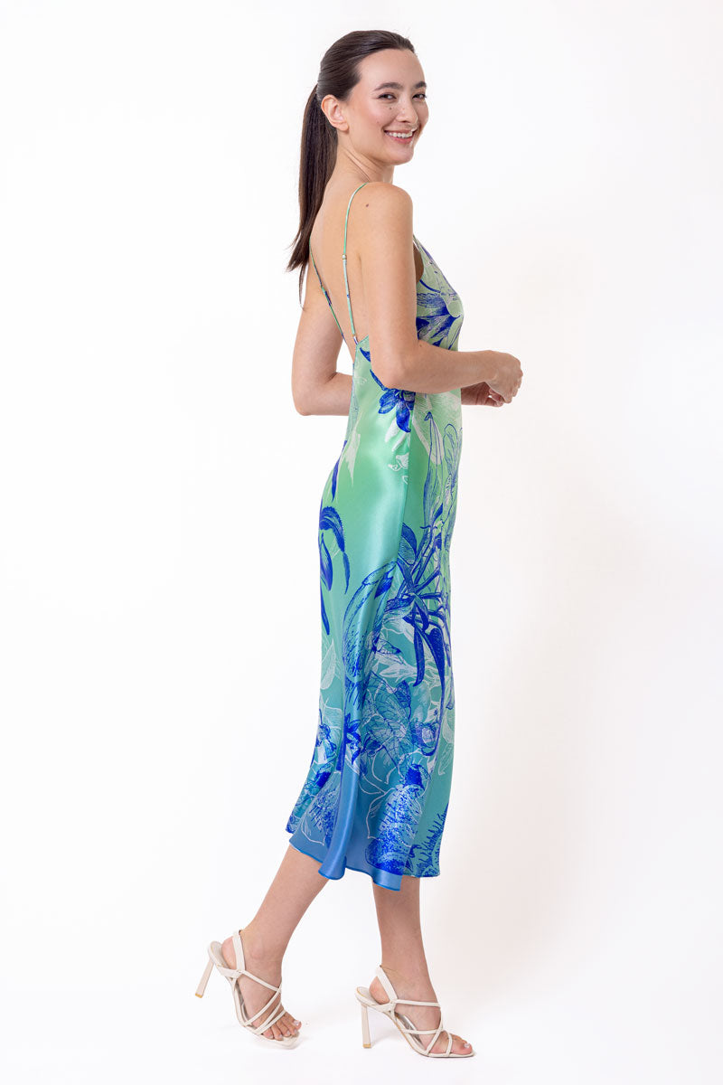 Belize Gown - Christine Silk Lingerie & Loungewear