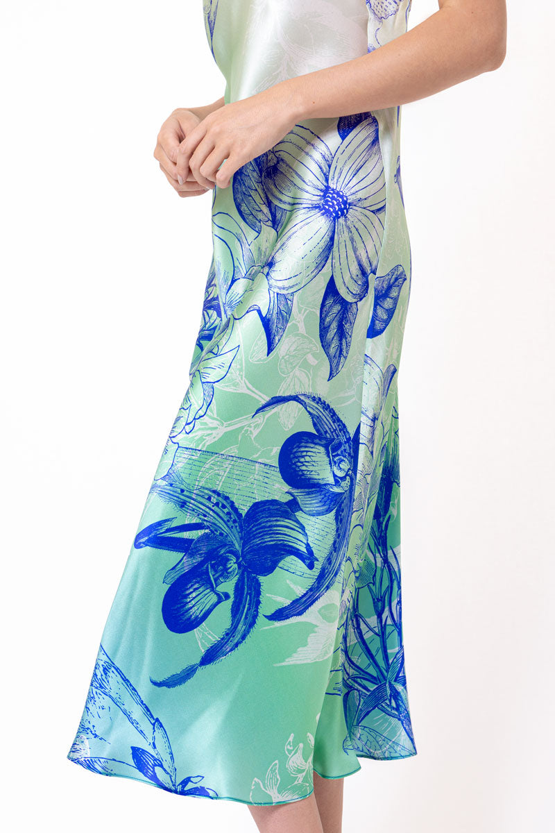 Belize Gown - Christine Silk Lingerie & Loungewear