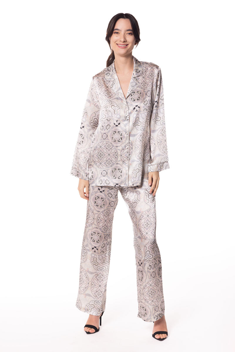 Geisha Geo Print Pajama