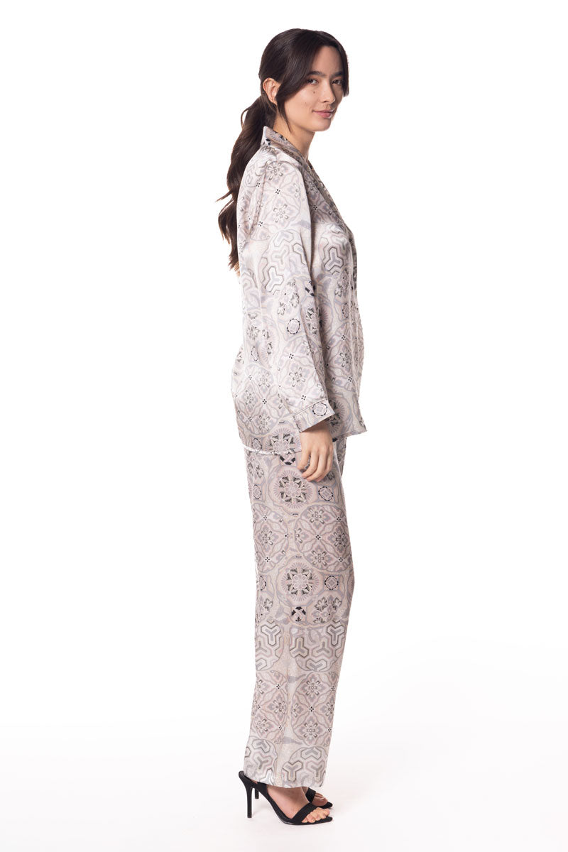 Geisha Geo Print Pajama