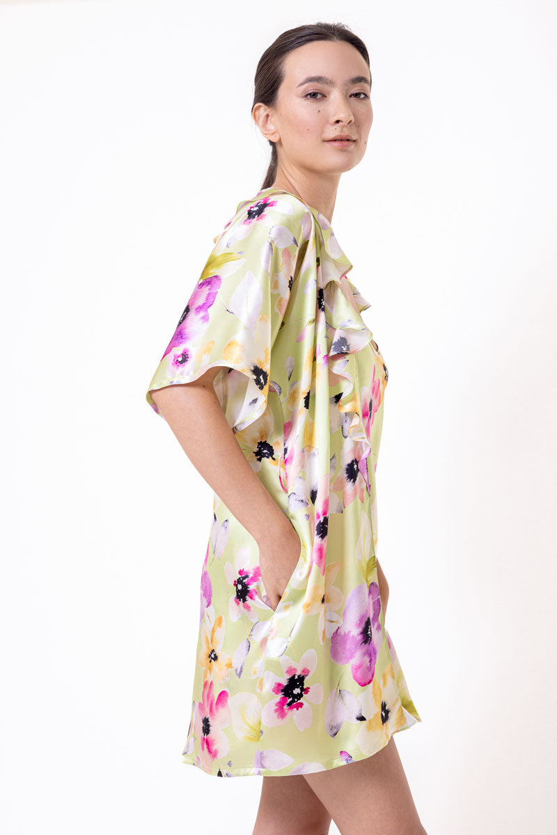 Flora Short Robe