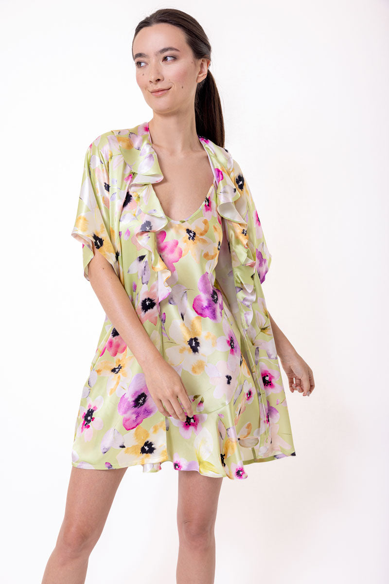 Flora Short Robe