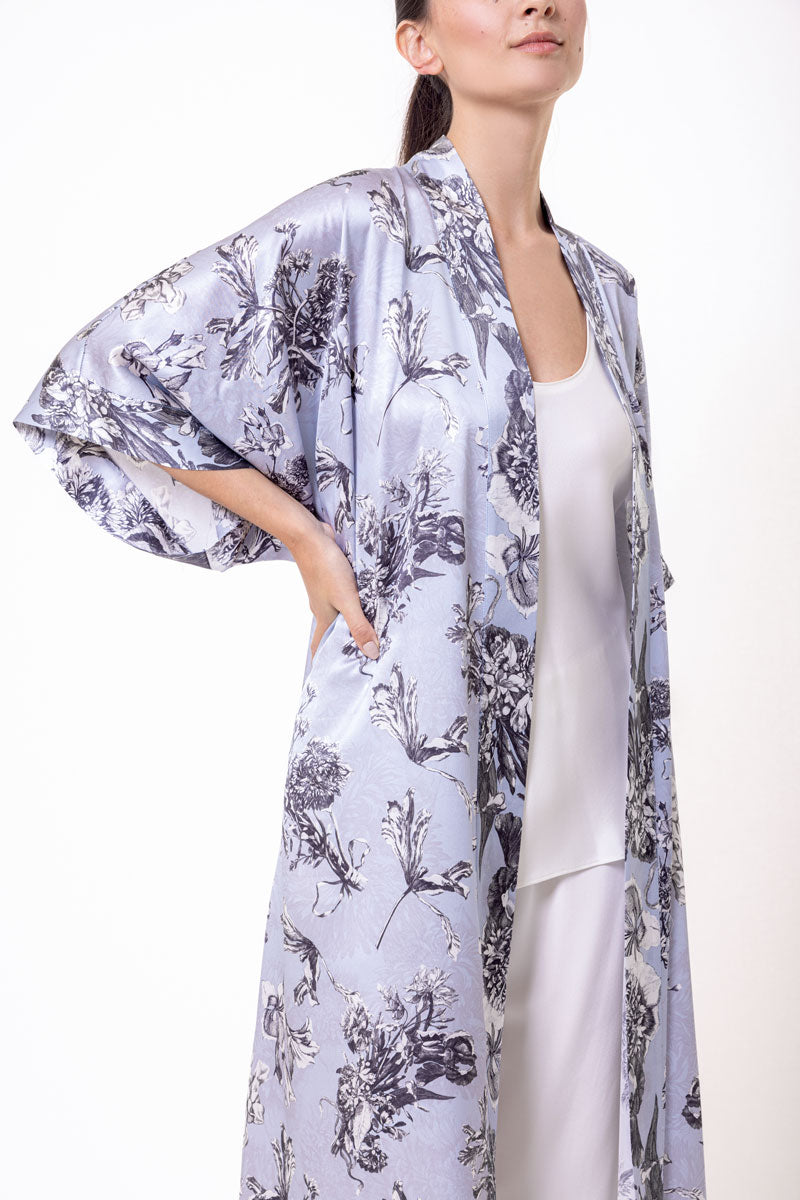 Toile Jardin Silk Kimono