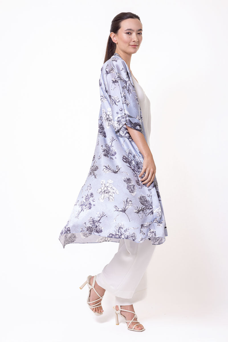 Toile Jardin Silk Kimono