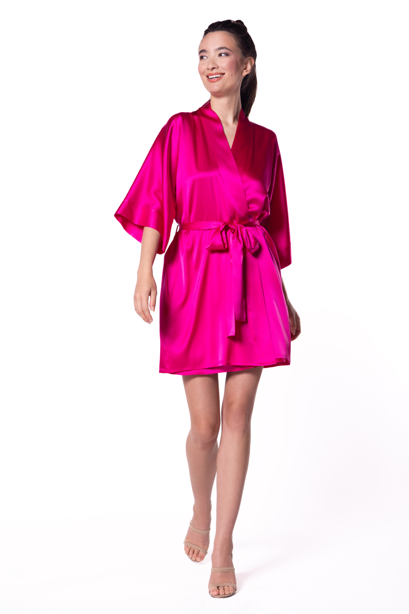Garbo Boudoir Short Robe - Mirrorball Edition