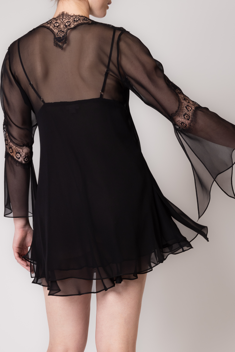 Felicity Chiffon Short Wrap