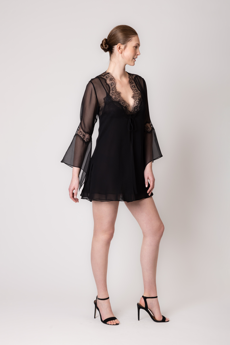 Felicity Chiffon Short Wrap
