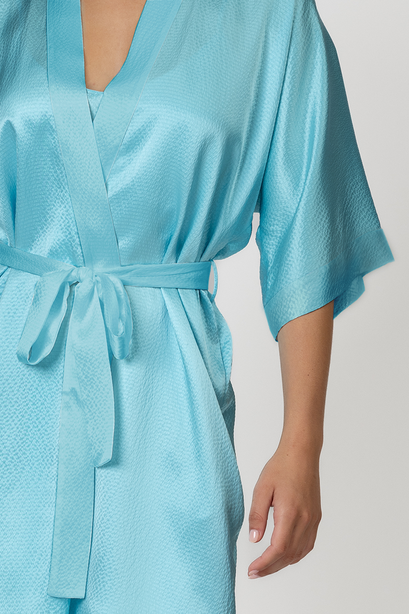 Garbo Boudoir Short Robe - Joy Cloqué Edition