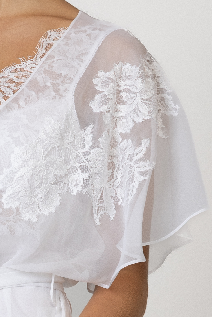 Pure Chiffon Long Wrap
