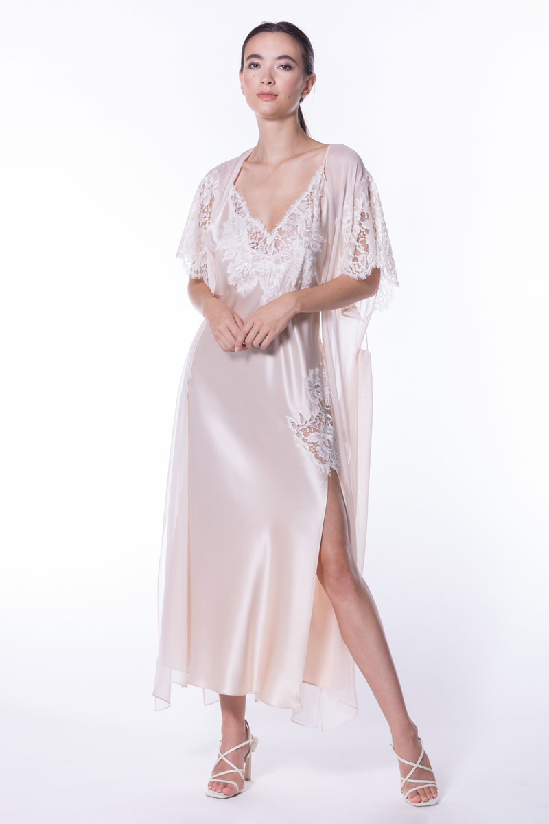 Venus Gown - Christine Silk Lingerie & Loungewear