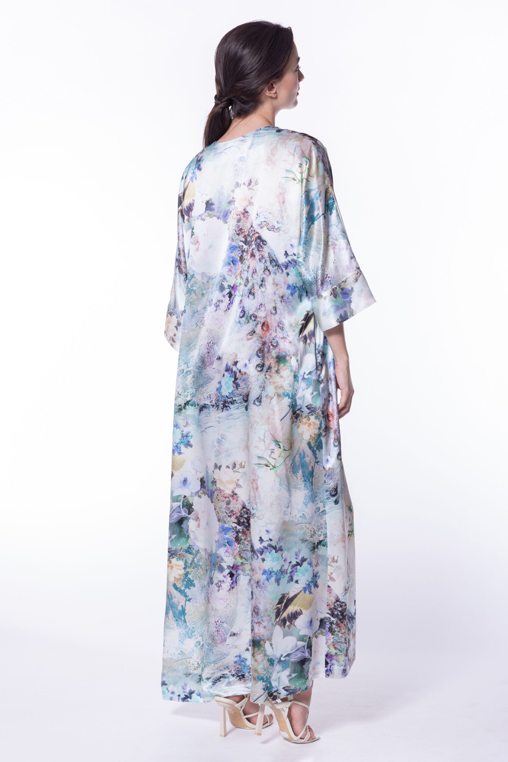 Enchanted Caftan - Christine Silk Lingerie & Loungewear
