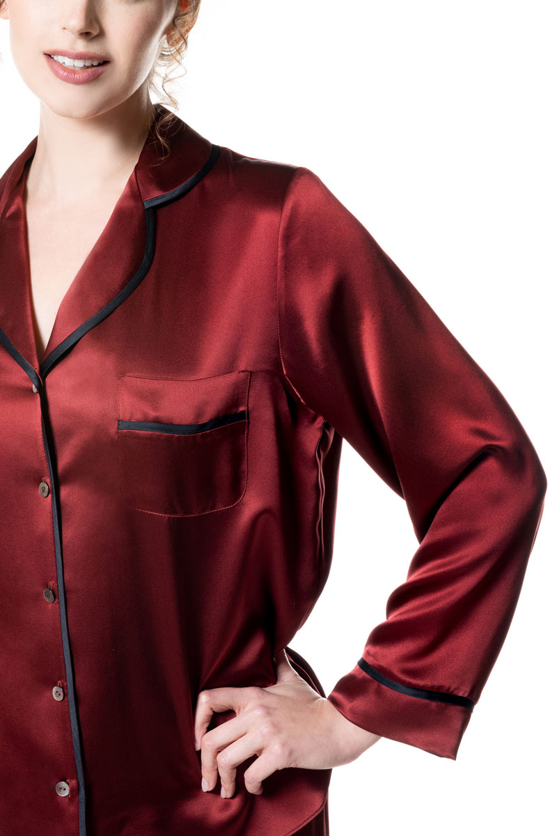 Chloe Pajama - Claret