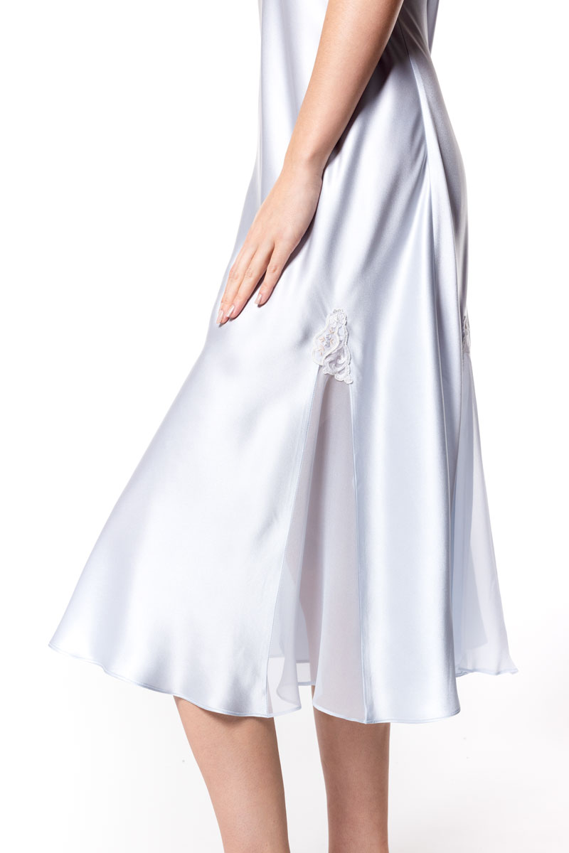 Bluebell Gown - Christine Silk Lingerie & Loungewear