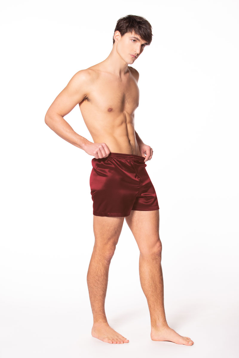 Morton Silk Boxer Shorts - Christine Silk Lingerie & Loungewear