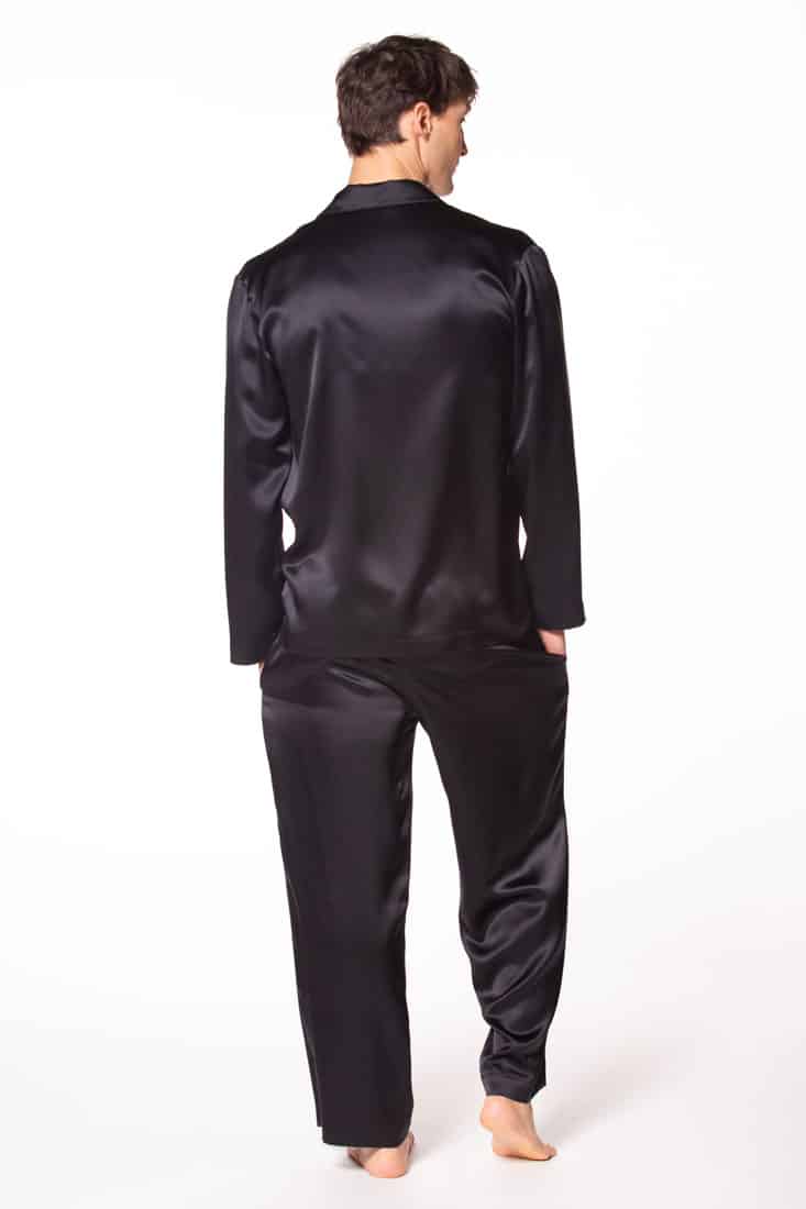 Morton Silk Pajamas - Christine Silk Lingerie & Loungewear