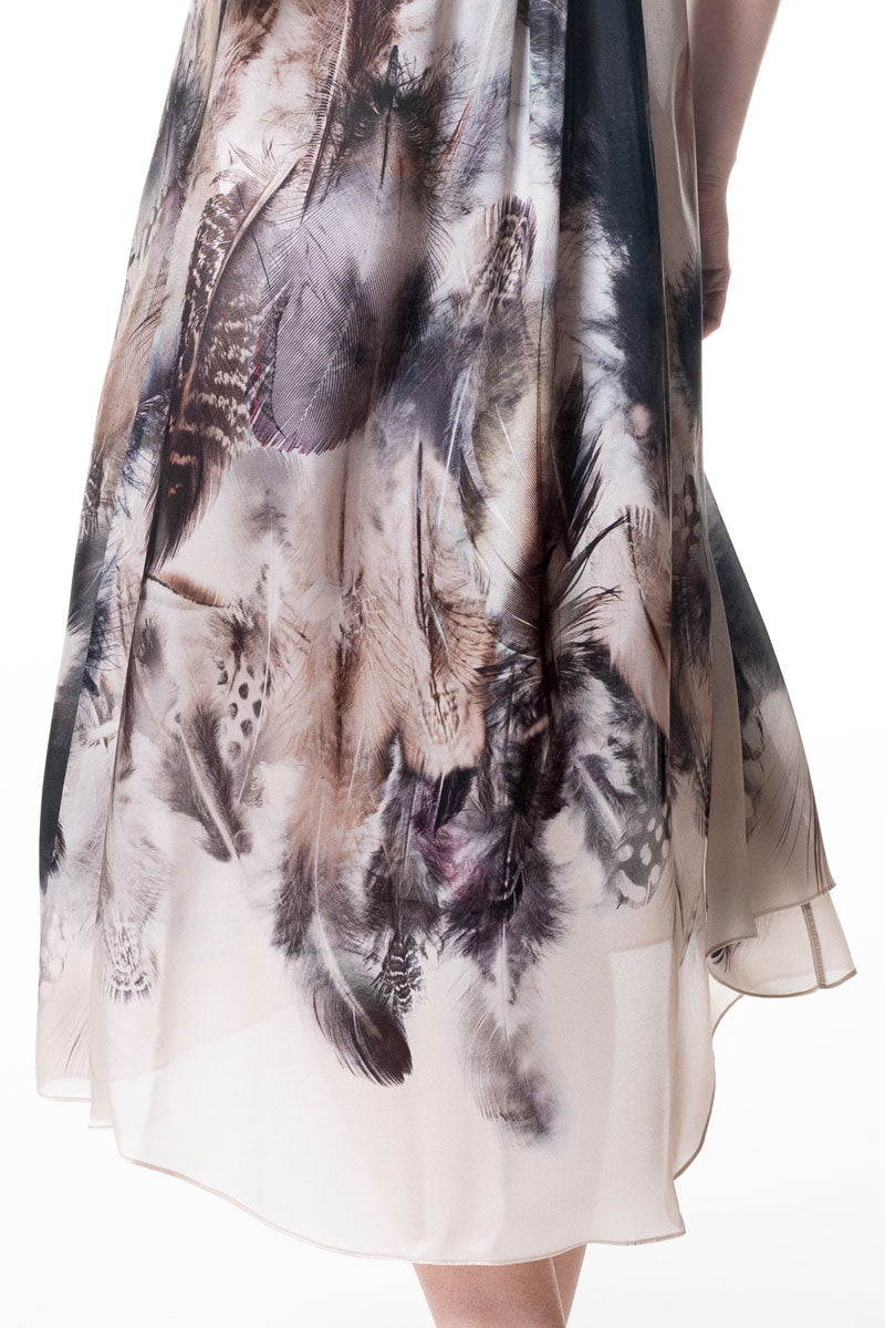 Sanctuary Gathered Gown - Christine Silk Lingerie & Loungewear