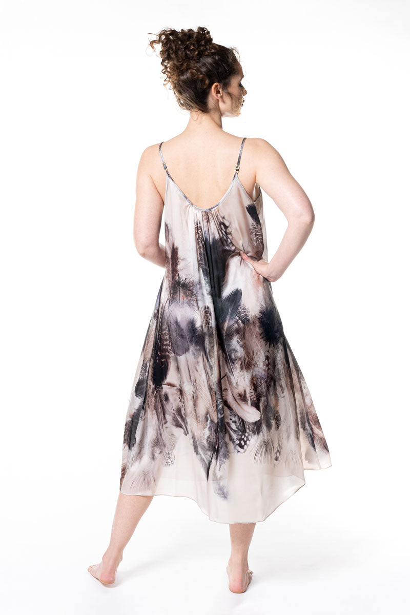 Sanctuary Gathered Gown - Christine Silk Lingerie & Loungewear