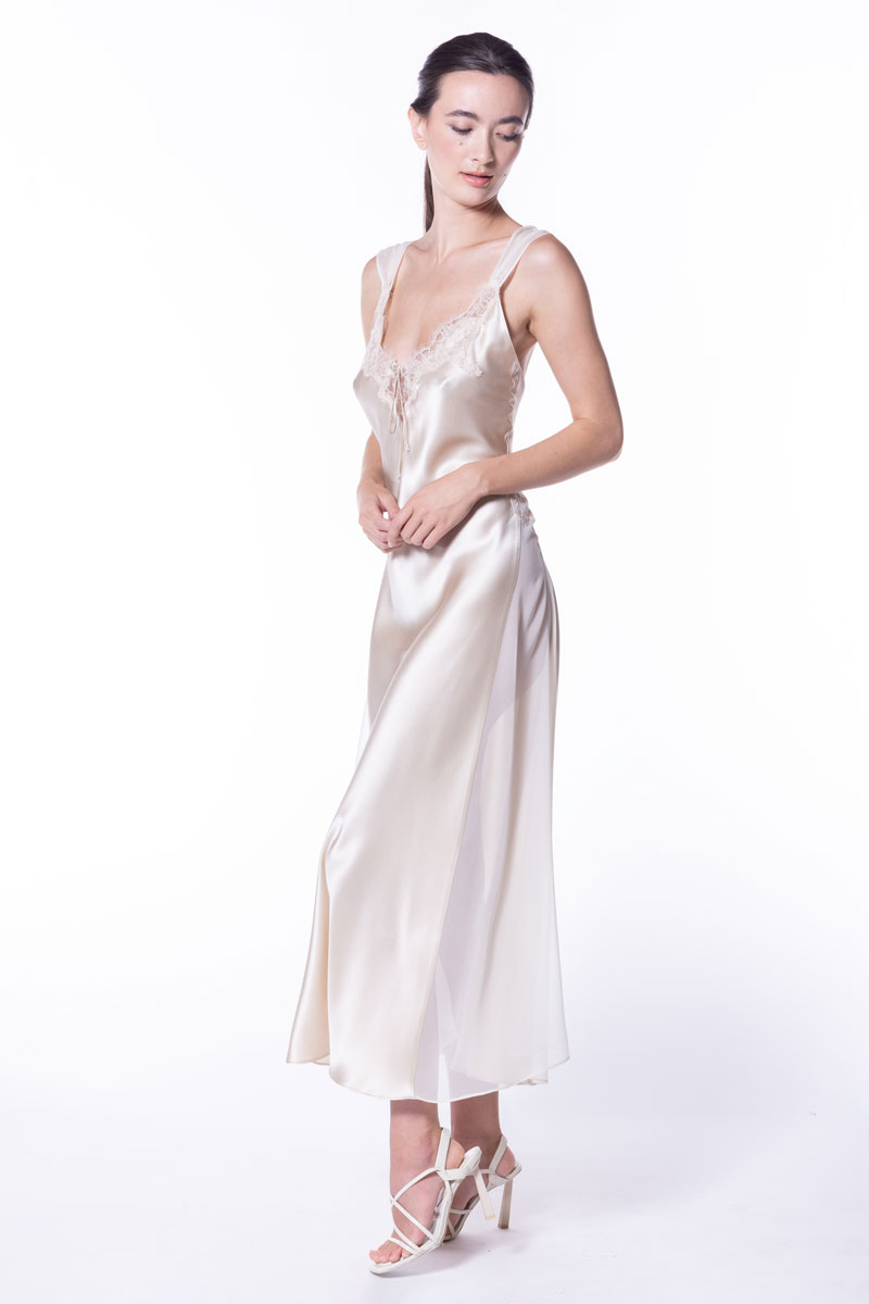 Signature Gown - Christine Silk Lingerie & Loungewear