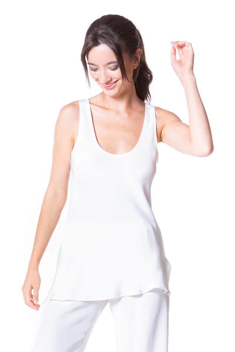 Jane Luxe Crepe Camisole - Christine Silk Lingerie & Loungewear