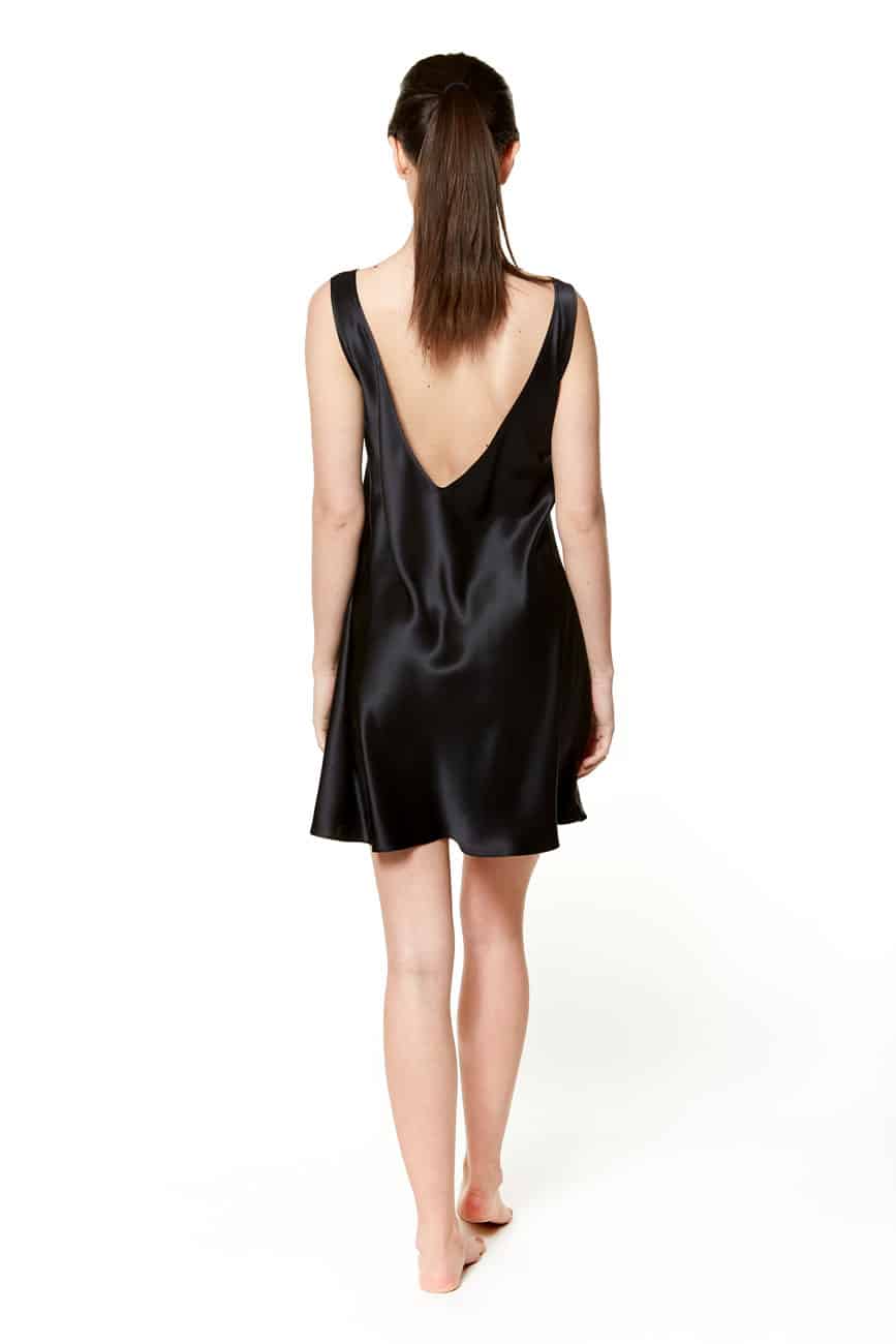 Viola Tank Chemise - Christine Silk Lingerie & Loungewear