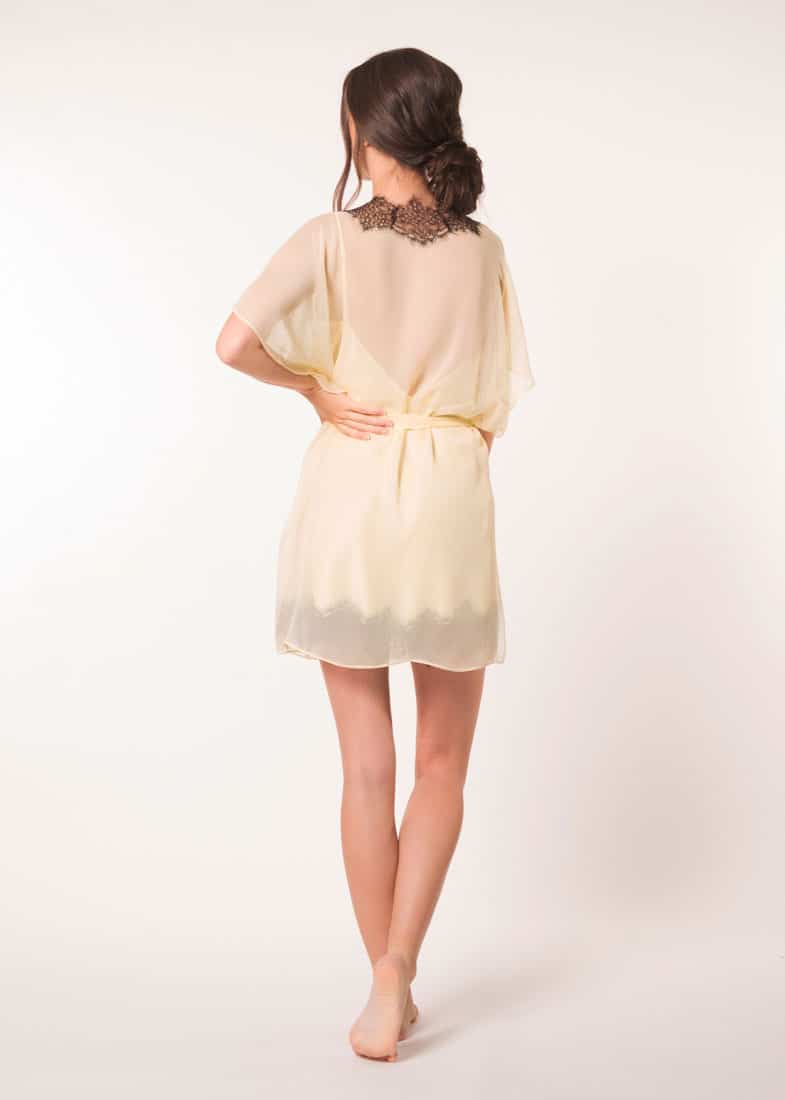 Sweet Dreams Chiffon Short Robe