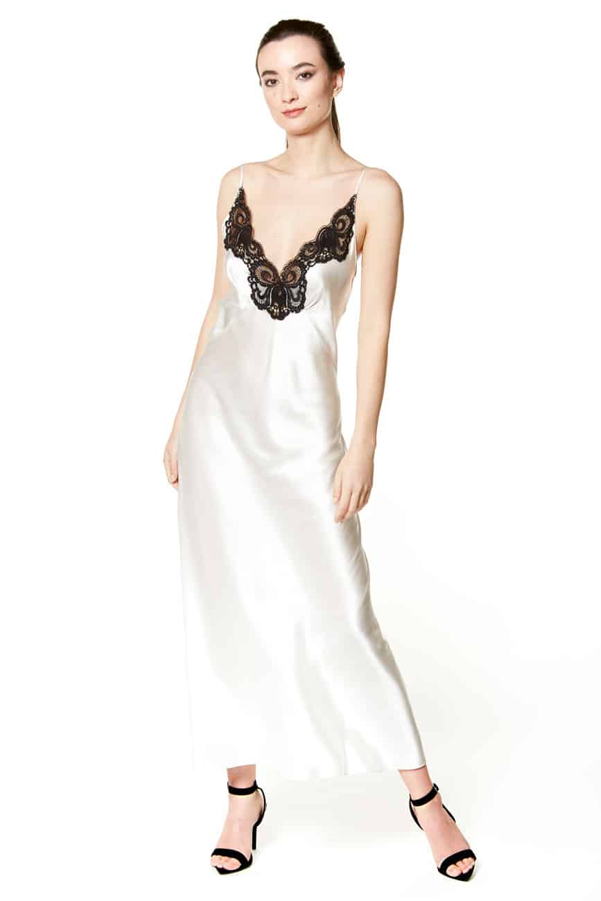 Valentina Slip Gown - Christine Silk Lingerie & Loungewear