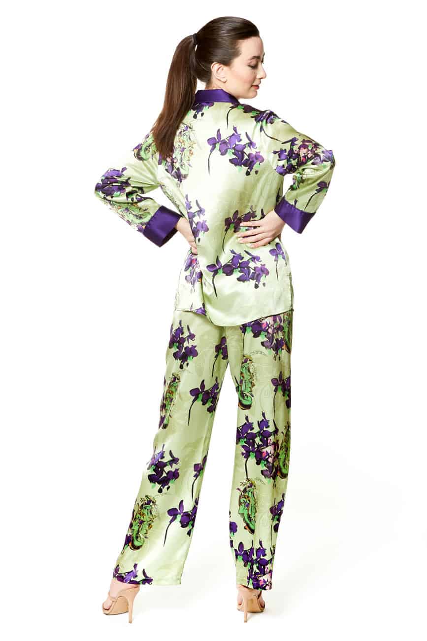 Pagoda Pajama - Christine Silk Lingerie & Loungewear