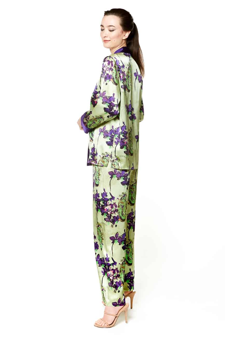 Pagoda Pajama - Christine Silk Lingerie & Loungewear