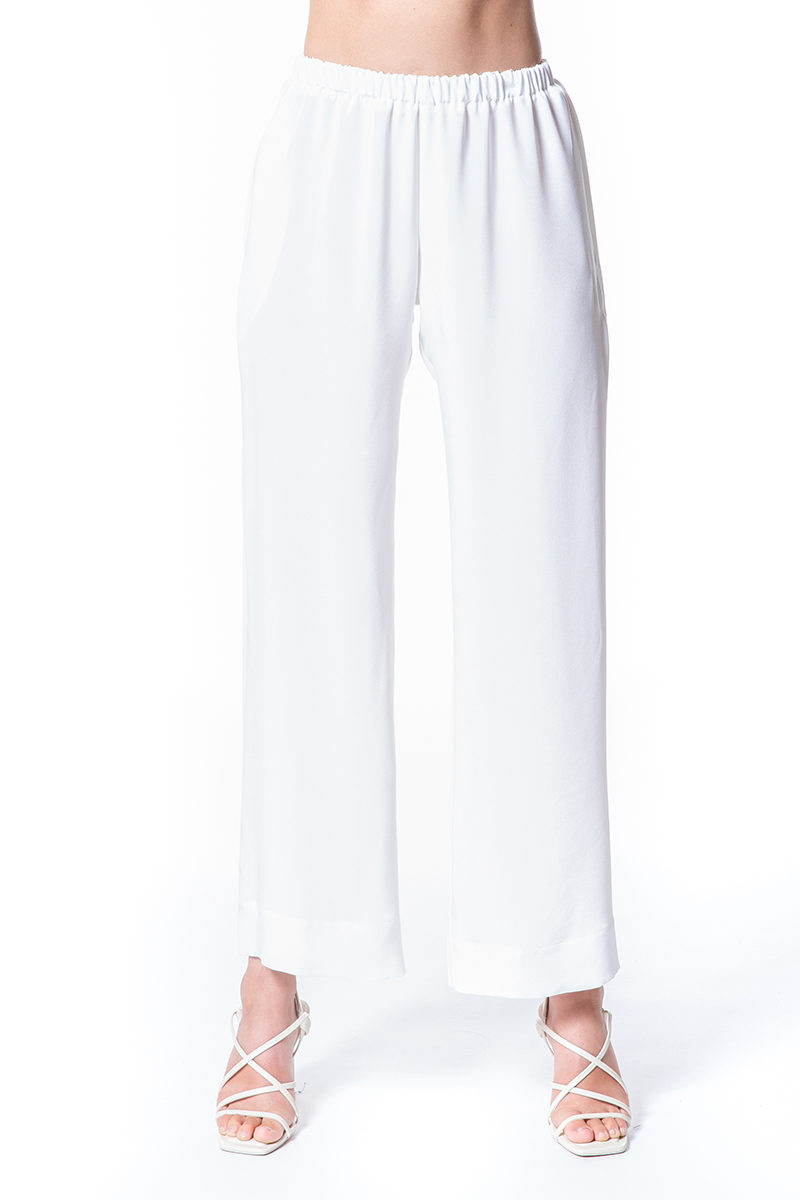 Luxe Crepe Lounge Pant - Christine Silk Lingerie & Loungewear