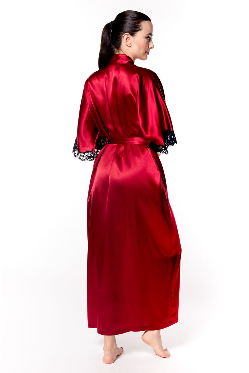 Valentina Solid Long Robe