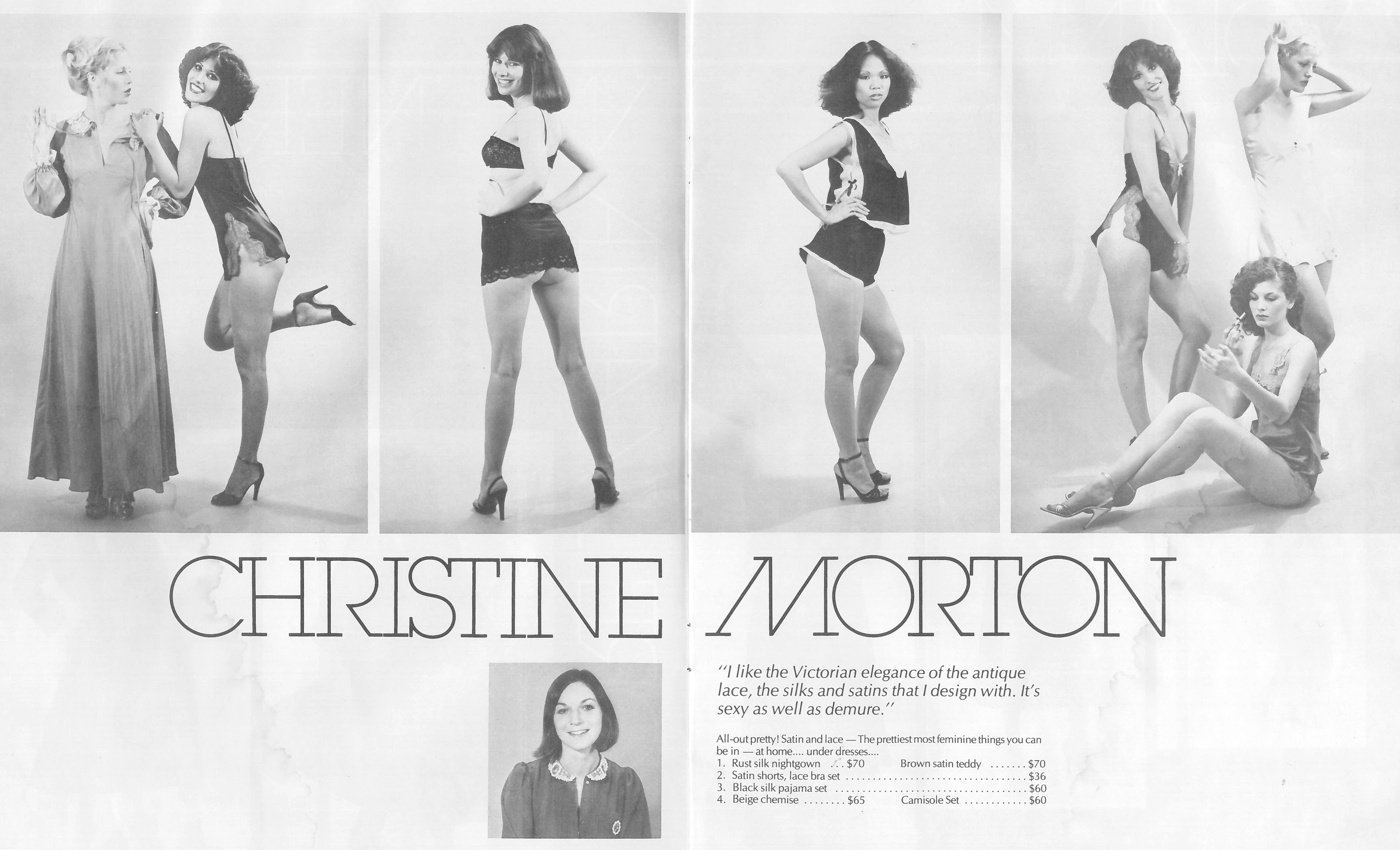 A Short History Of Christine Lingerie