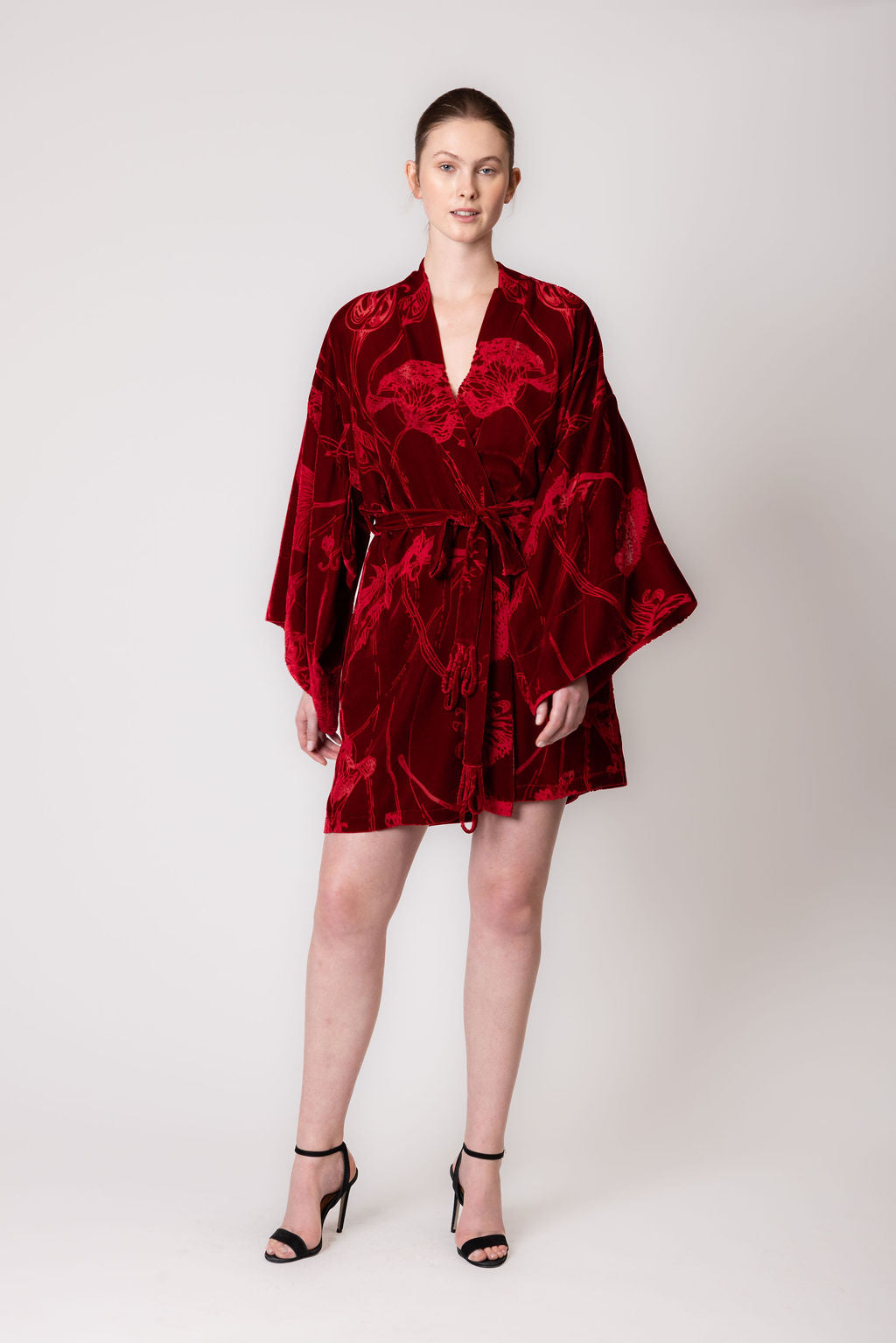 Rouge Fabergé Velvet Short Robe