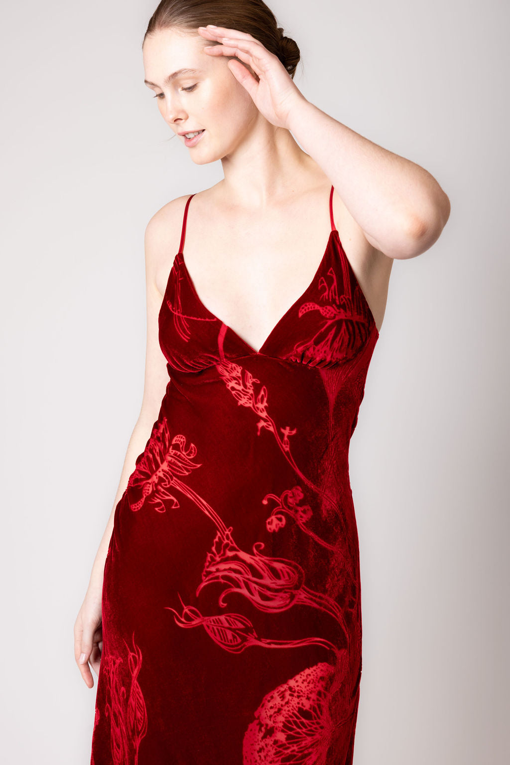 Rouge Fabergé Velvet Gown